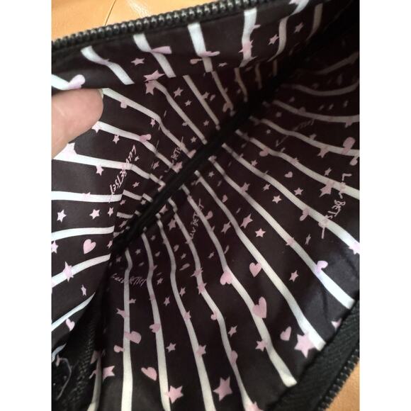 Betsy Johnson Lilac Floral Leather Mini Crossbody Bag Coquette Boho Summer - Picture 10 of 12